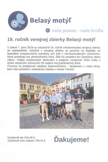 belasý motýľ