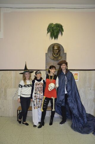 Haloween v skole 