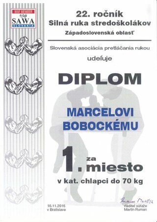 Armwrestling - „silná ruka stredoškolákov“ - 0001