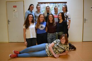 športové stretnutie s gymnáziom j. a. komenského v uherskom brode. - 2