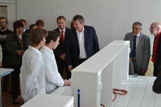 Otvorenie nových laboratórií chémie a fyziky - Dsc 9802 1 