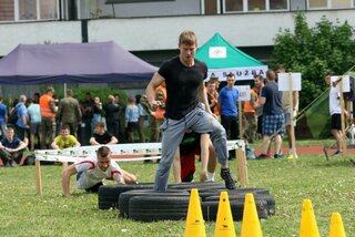 Branný súboj študentov trenčianskeho kraja. - Ike 0217