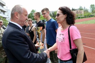 Branný súboj študentov trenčianskeho kraja. - Ike 0357