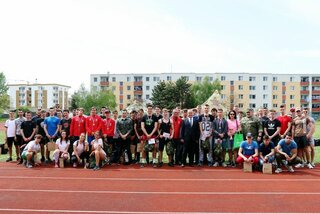 Branný súboj študentov trenčianskeho kraja. - Ike 0395