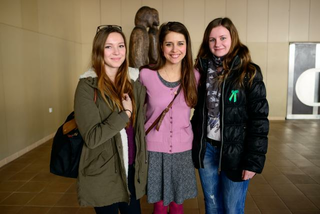 Naše študentky so speváčkou Simonou Martausovou