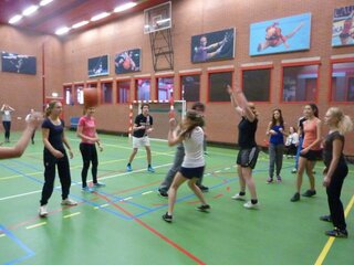 Žiaci v holandsku - šport