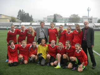 Družstvo dievčat z GLS