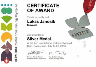 Strieborná medaila pre Lukáša