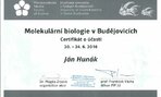 03.certifikát - MOLEKULÁRNA BIOLÓGIA