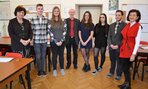 Víťazi školského kola Olympiády v  nemeckom jazyku 2017.