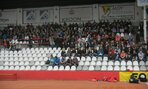Futbalové stretnutie tribúna