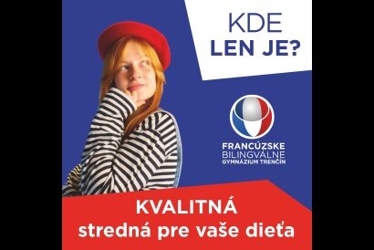 Bilingválne slovensko-francúzske štúdium (5. ročné)