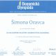 Úspechy v ekonómii - Simon oravec - certifikat